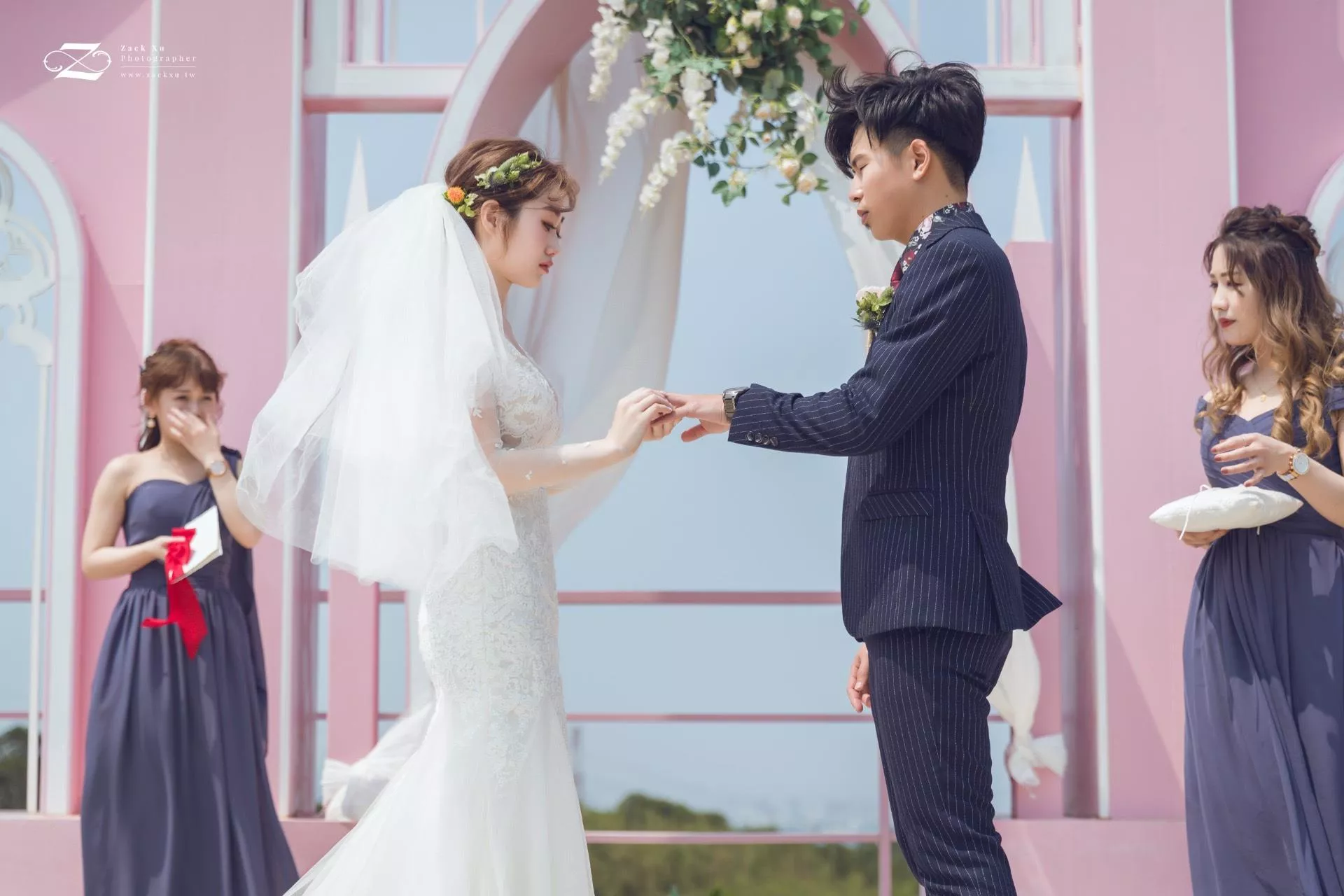 婚禮攝影師Zack.Xu.維澤67-【新竹戶外婚攝】冠霆　∞　以霙婚禮紀錄@薇絲山庭
