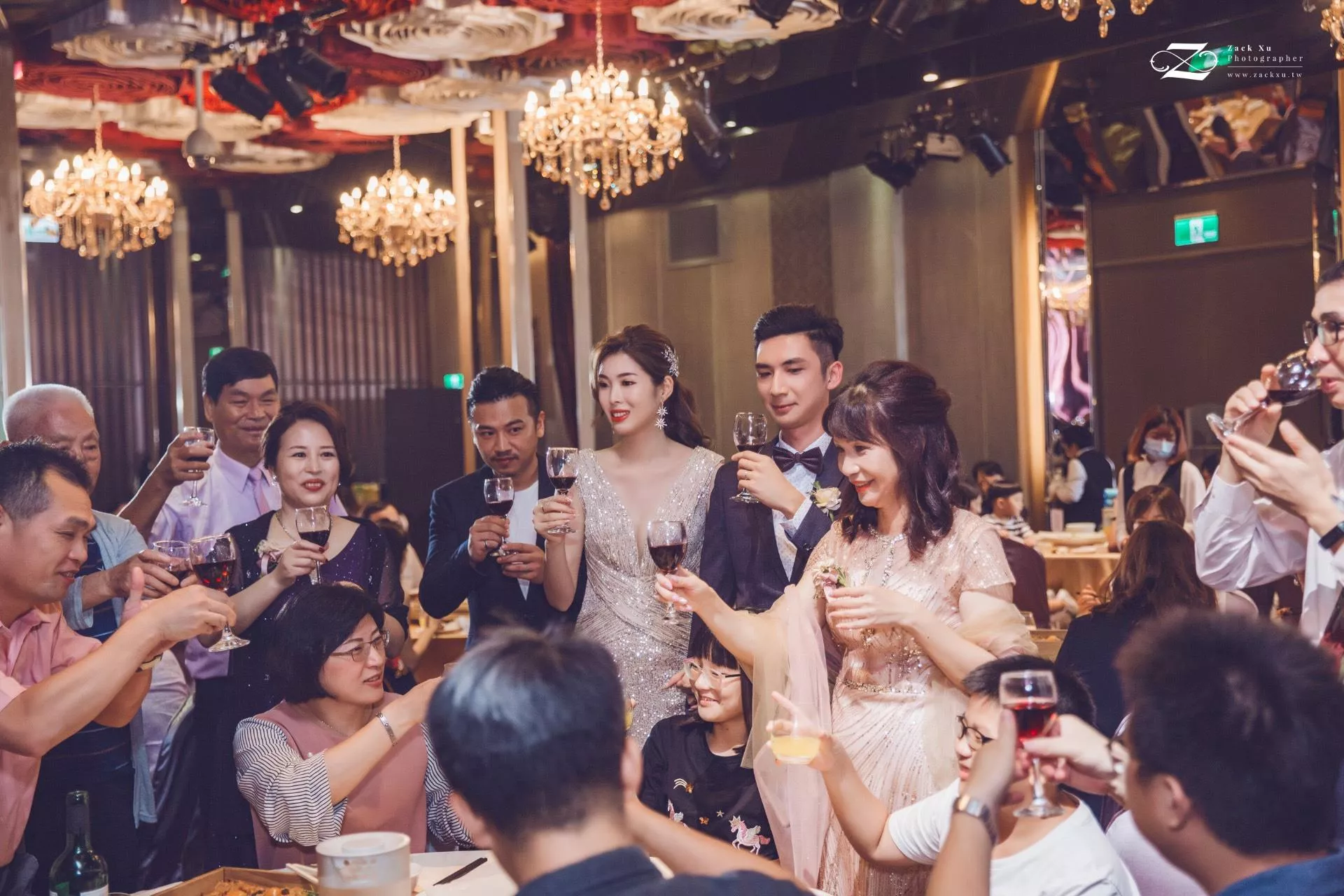 婚禮攝影師Zack.Xu.維澤9-【桃園婚攝】朝仁　∞　弈媗婚禮紀錄@晶宴會館