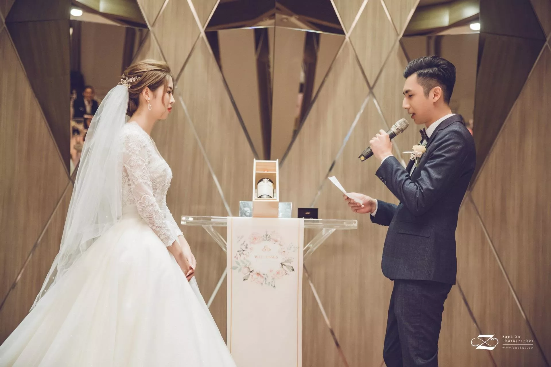 婚禮攝影師Zack.Xu.維澤14-【桃園婚攝】朝仁　∞　弈媗婚禮紀錄@晶宴會館