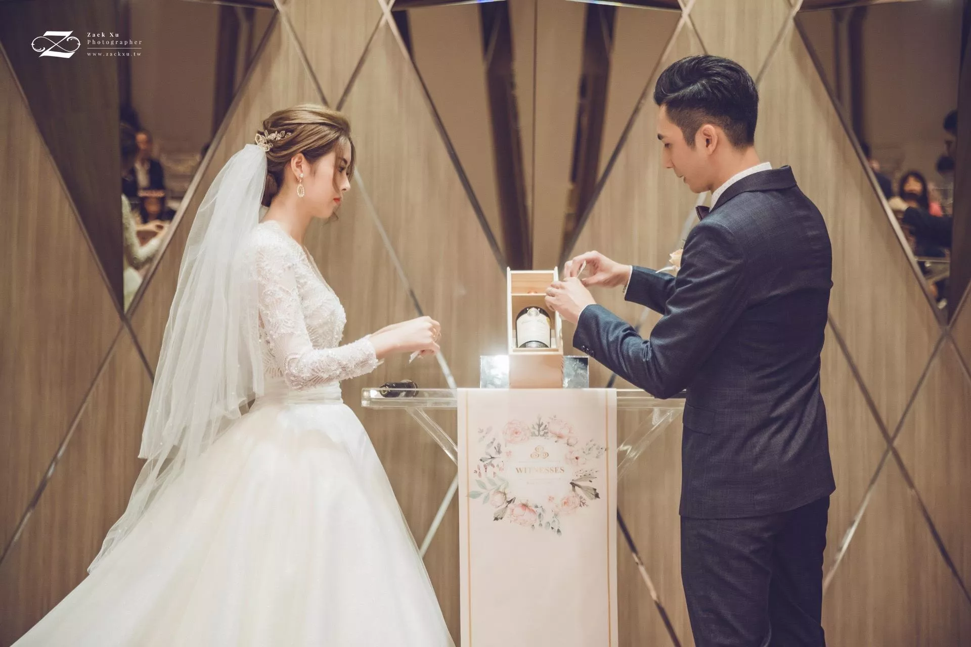 婚禮攝影師Zack.Xu.維澤21-【桃園婚攝】朝仁　∞　弈媗婚禮紀錄@晶宴會館