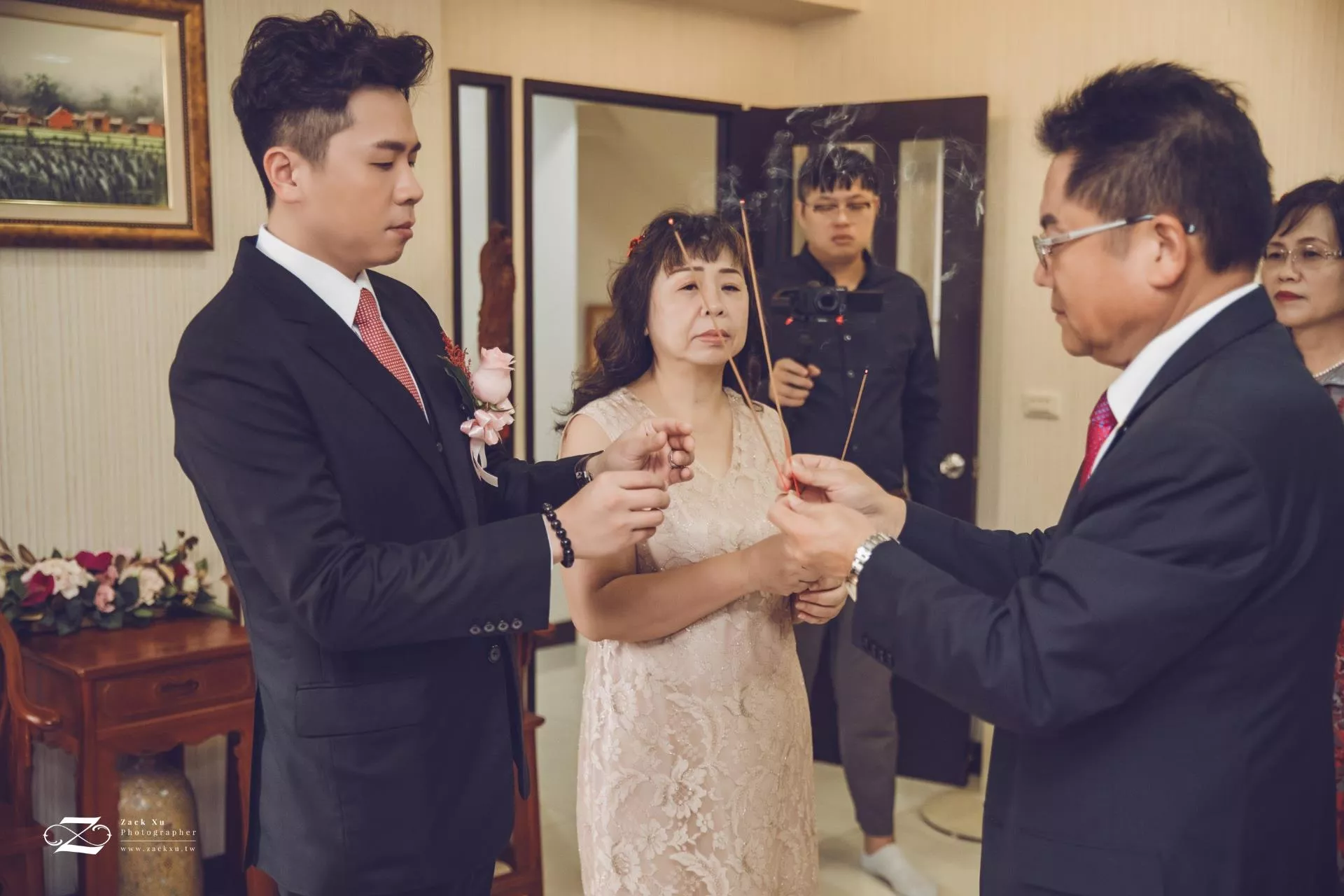 婚禮攝影師Zack.Xu.維澤21-【桃園婚攝】鈞傑　∞　秀娟婚禮紀錄@自宅