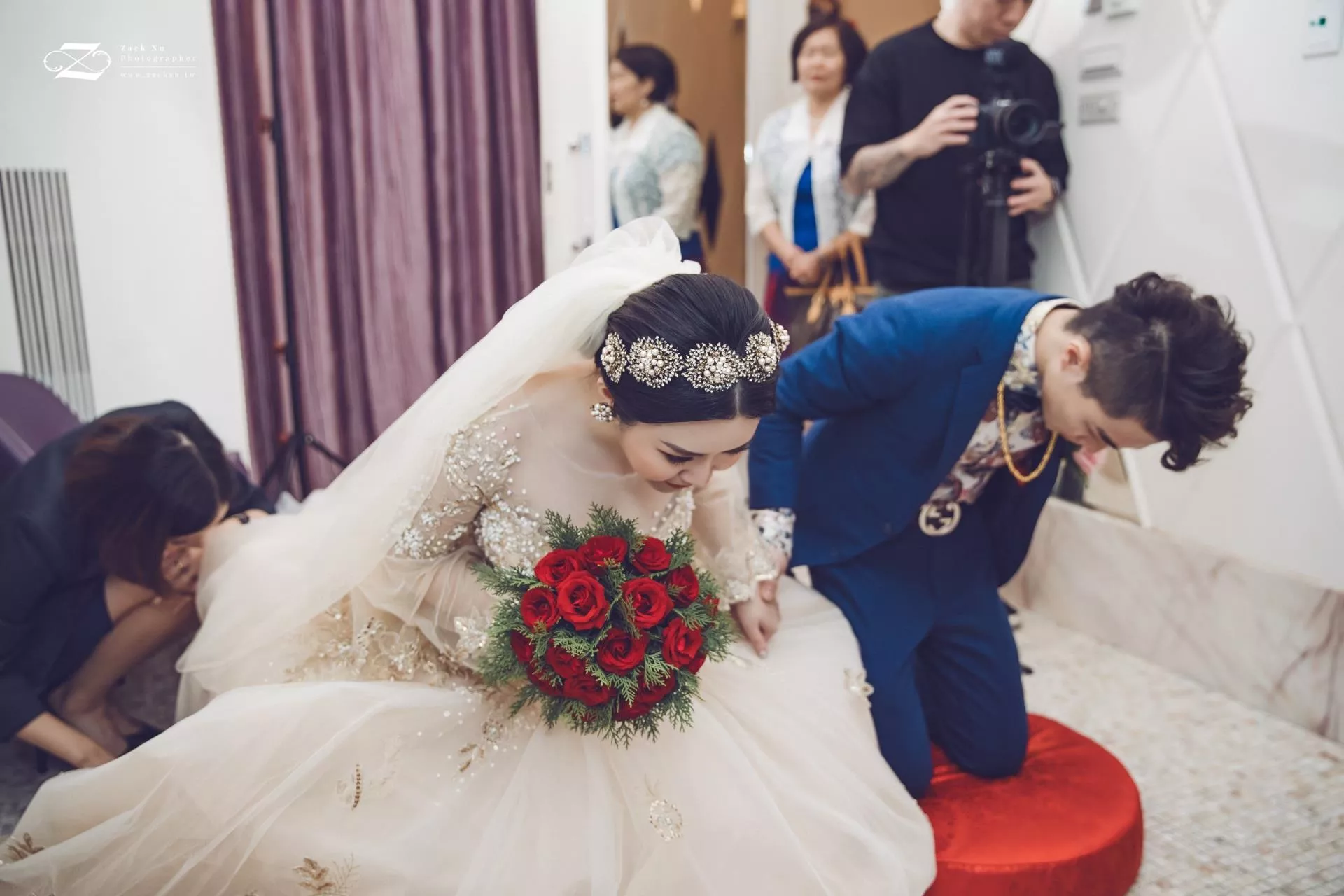 婚禮攝影師Zack.Xu.維澤55-【台北婚攝】晉銘　∞　于嫻婚禮紀錄@新莊典華會館