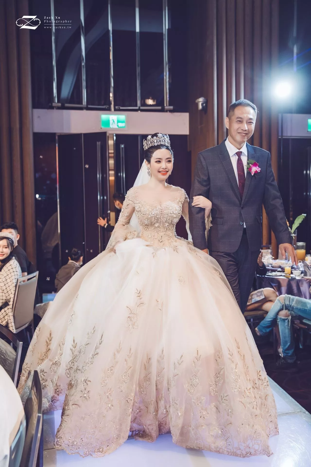 婚禮攝影師Zack.Xu.維澤85-【台北婚攝】晉銘　∞　于嫻婚禮紀錄@新莊典華會館