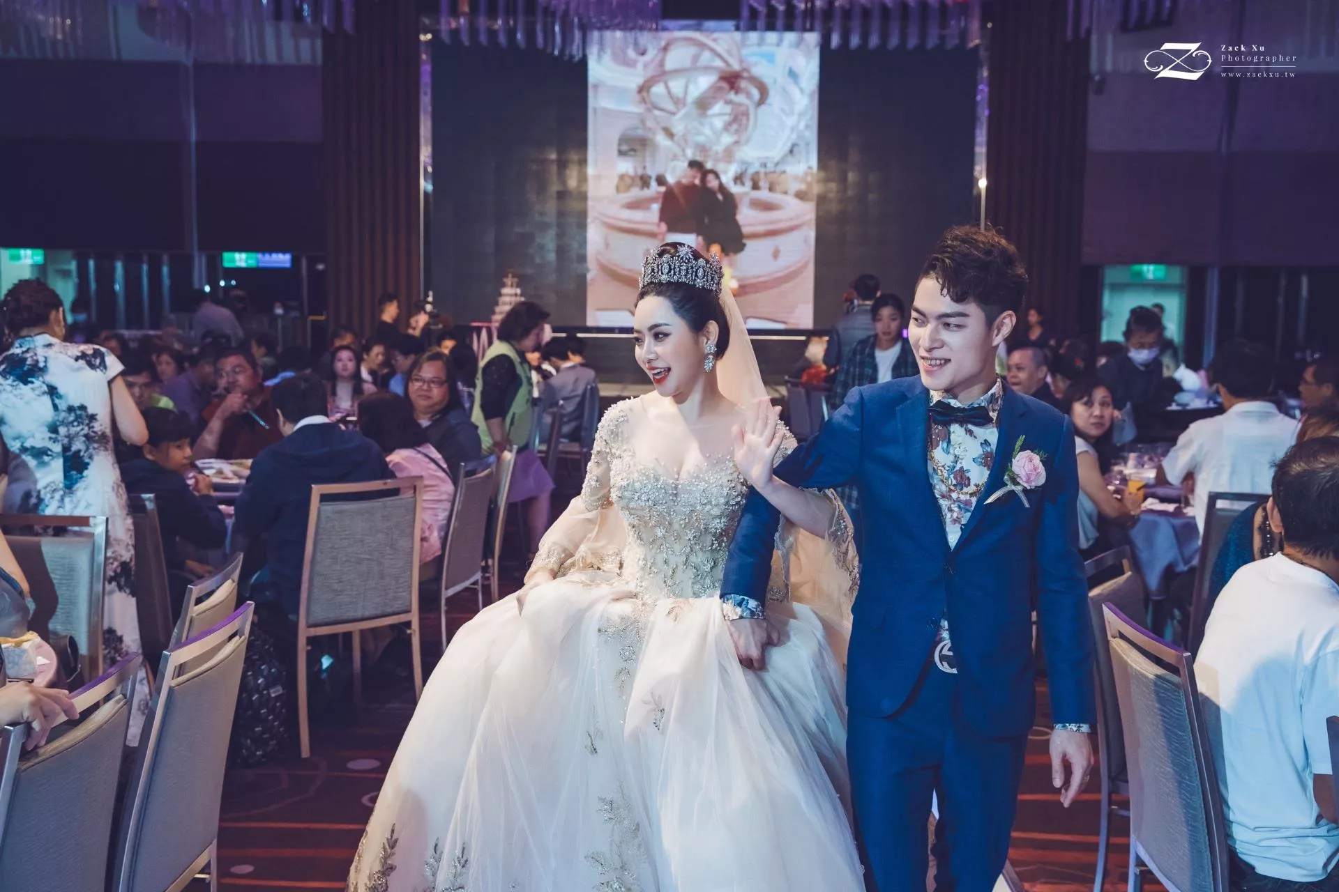 婚禮攝影師Zack.Xu.維澤97-【台北婚攝】晉銘　∞　于嫻婚禮紀錄@新莊典華會館