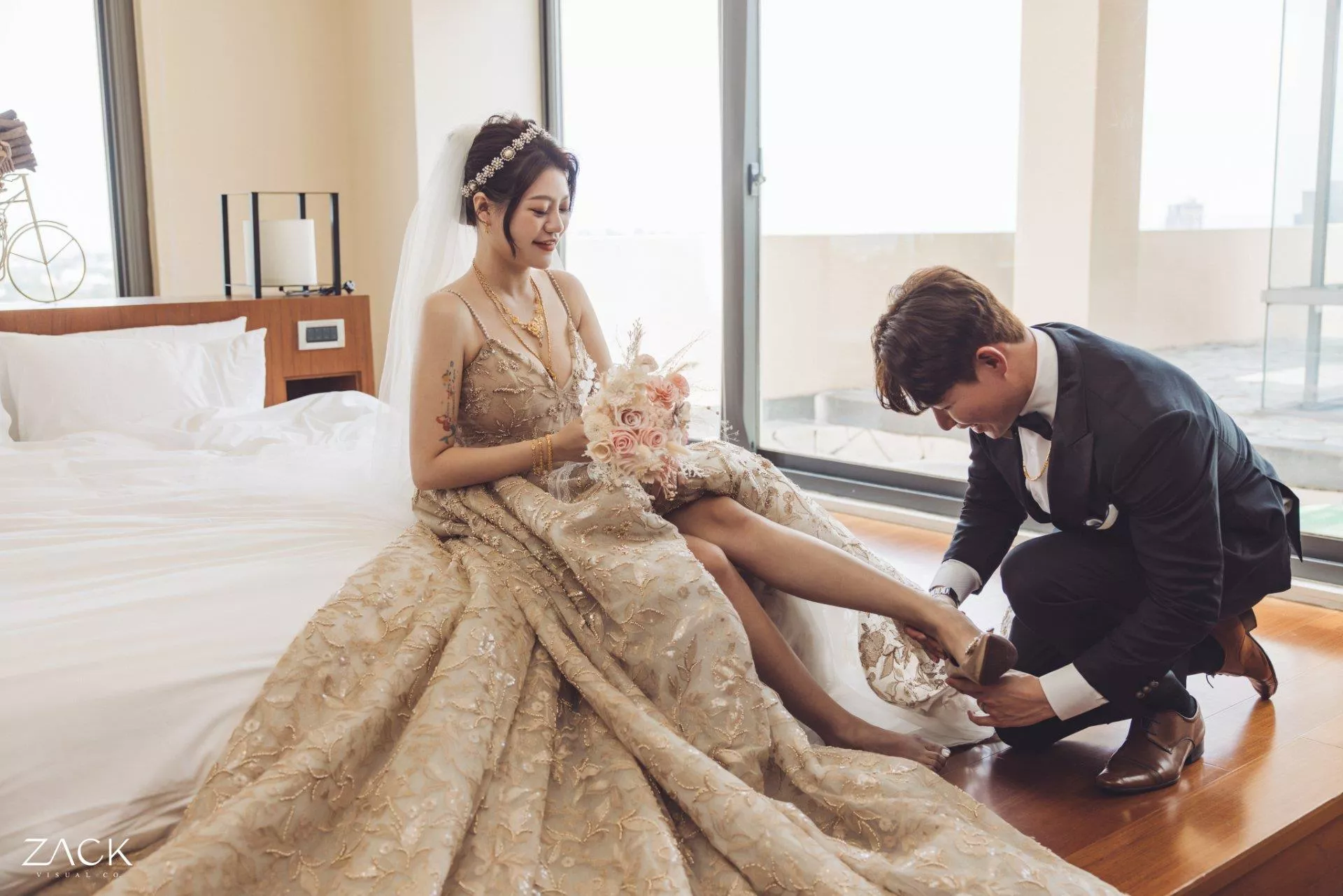 婚禮攝影師Zack.Xu.維澤43-【桃園婚攝】家勛　∞　婷方婚禮紀錄@南方莊園＆皇家薇庭
