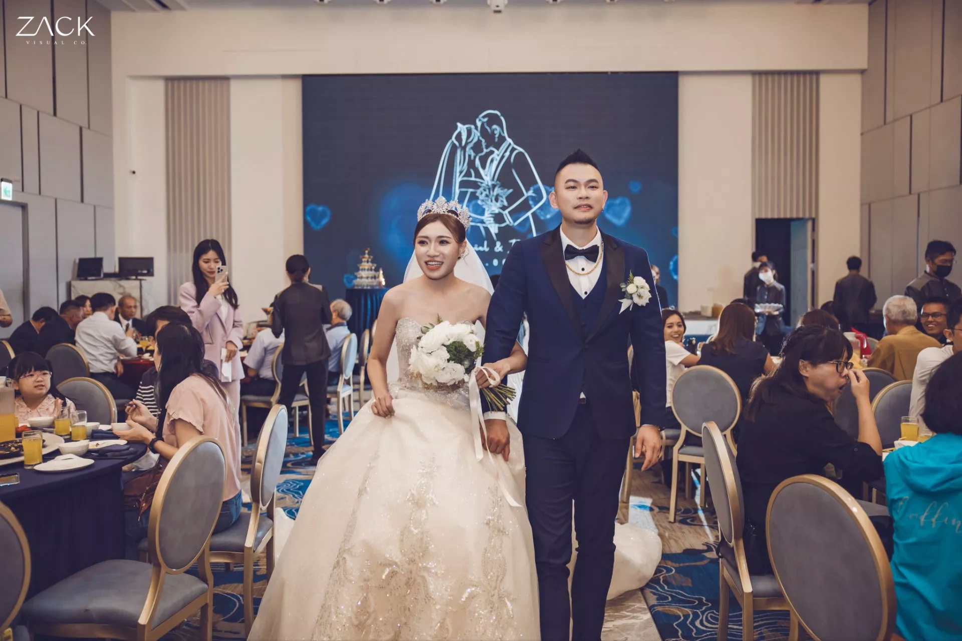 婚禮攝影師Zack.Xu.維澤60-【桃園婚攝】青軒　∞　雨柔婚禮紀錄@皇家薇庭