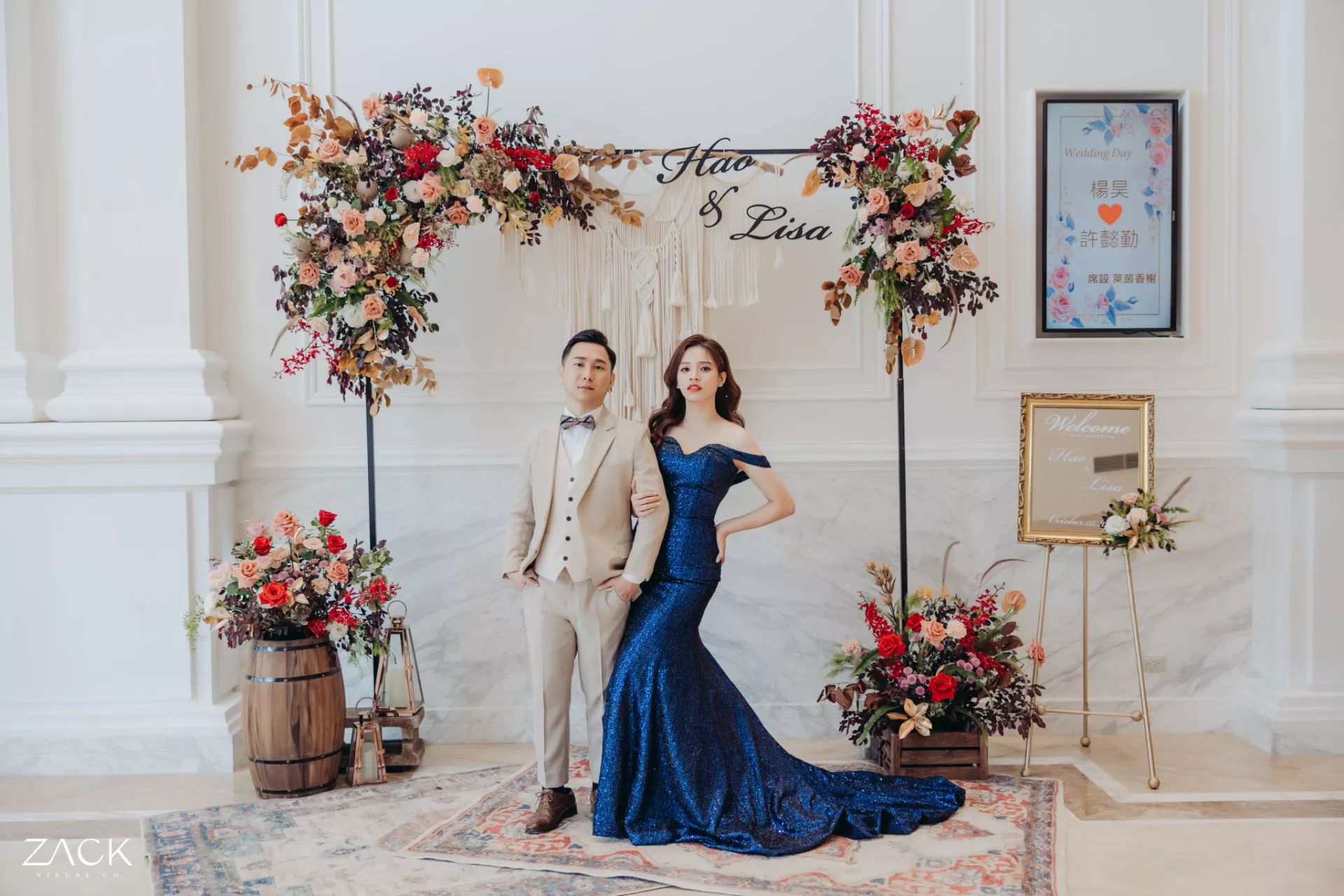 婚禮攝影師大原Zack.Visual.Co73-【台中婚攝】楊昊　∞　懿勤婚禮紀錄@臻愛花園飯店