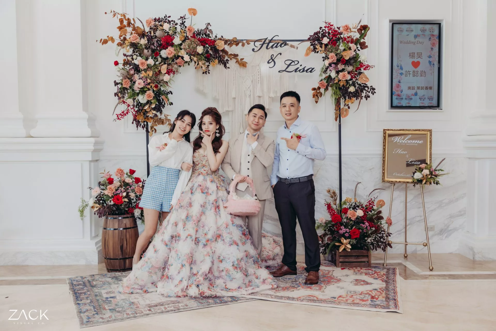 婚禮攝影師大原Zack.Visual.Co78-【台中婚攝】楊昊　∞　懿勤婚禮紀錄@臻愛花園飯店